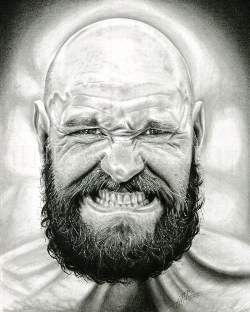 Tyson Fury Art Print
