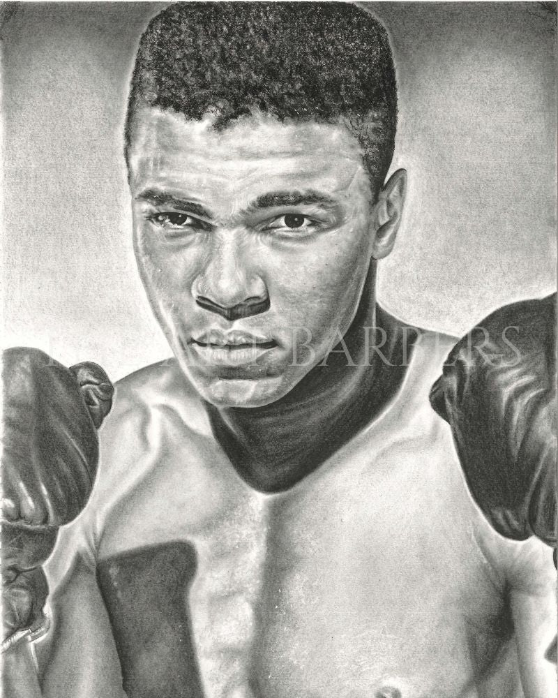 Muhammad Ali Original Art Work