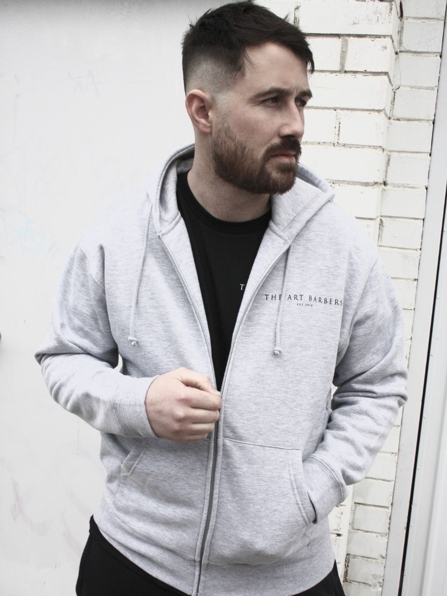 Zip Hoodies Grey